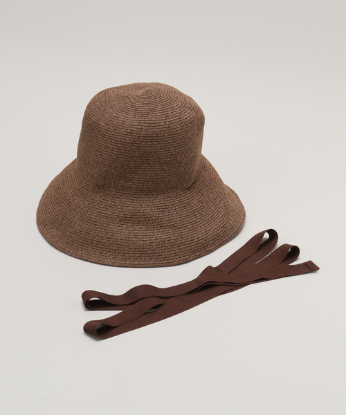 Odds(オッズ)の「【Odds/オッズ】 BRAID RIBBON HAT(ハット・レディース・ベージュ/ブラウン・FREE)」の14枚目の写真