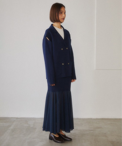 RANDEBOO（ランデブー）の「Charm cut jacket cardigan
