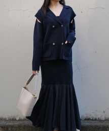 RANDEBOO（ランデブー）の「Charm cut jacket cardigan（テーラード 