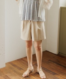 flower | タックハーフパンツ(その他パンツ)