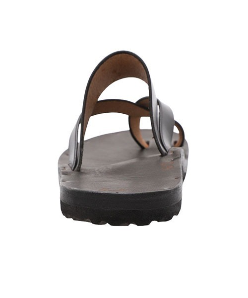 JUTTA NEUMANN（ユッタ ヌーマン）の「Jutta Neumann / ユッタ ニューマン：FRANK-BIRKEN SOLE ROUND TOE：FRANK-SANDAL[MUS]（サンダル・メンズ・ブラック/ダークブラウン・US8/US9/US7）」の7枚目の写真