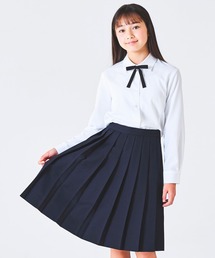 CHOPIN（ショパン）の「【 お受験 面接 通学 冠婚葬祭 】【WEB限定】リボン付きフォーマルプリーツスカート（スカート）」