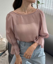 one after another NICE CLAUP | レースアップブラウス(シャツ/ブラウス)