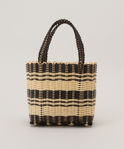 EDIT. FOR LULU（エディットフォールル）の「【SCONI/スコーニ】mini バスケットバッグ（かごバッグ・レディース・ベージュ/グリーン/ピンク・FREE）」の5枚目の写真