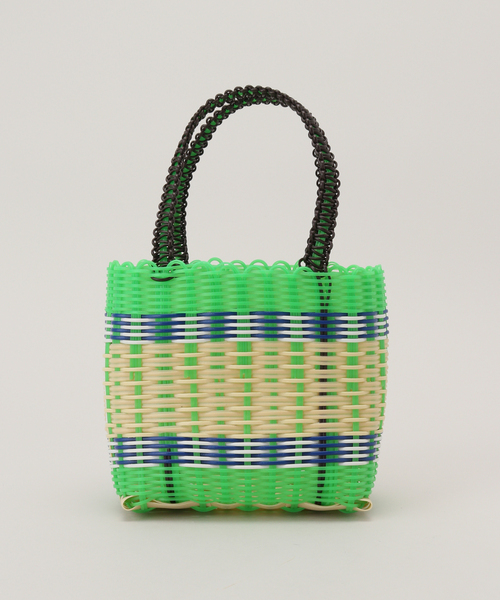 EDIT. FOR LULU（エディットフォールル）の「【SCONI/スコーニ】mini バスケットバッグ（かごバッグ・レディース・ベージュ/グリーン/ピンク・FREE）」の16枚目の写真