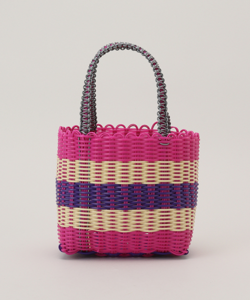 EDIT. FOR LULU（エディットフォールル）の「【SCONI/スコーニ】mini バスケットバッグ（かごバッグ・レディース・ベージュ/グリーン/ピンク・FREE）」の18枚目の写真