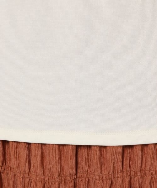 mysty woman(ミスティウーマン)の「イソザイフレアスリーブプルオーバー 963785(Tシャツ/カットソー・レディース・ブラック/ベージュ/オフホワイト・FREE)」の21枚目の写真