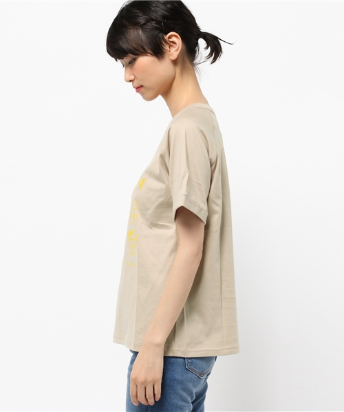 OUTLET（アウトレット）の「【CIAOPANIC TYPY】POCアッサムTEE（Tシャツ/カットソー・レディース・ベージュ・FREE）」の3枚目の写真