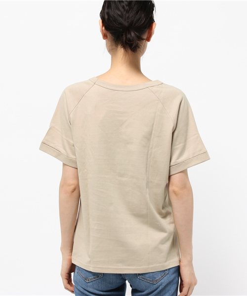 OUTLET（アウトレット）の「【CIAOPANIC TYPY】POCアッサムTEE（Tシャツ/カットソー・レディース・ベージュ・FREE）」の4枚目の写真