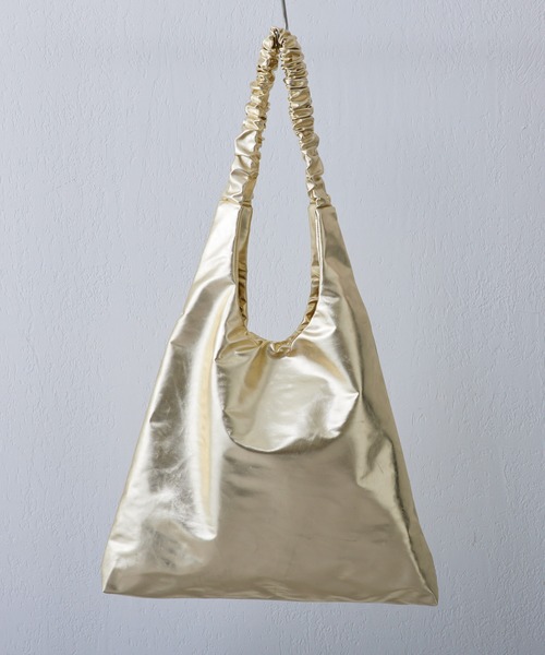 COLONY 2139（コロニートゥーワンスリーナイン）の「ギャザービッグトート（トートバッグ・レディース・シルバー/ブルー/ブラック/ゴールド・FREE）」の12枚目の写真