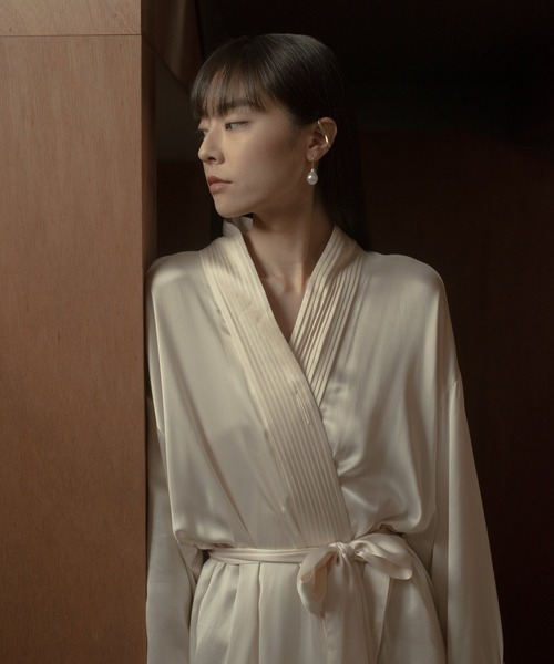 novice（ノーヴィス）の「【novice】Drop Pearl Hook Pierce（ピアス（両耳用）・レディース・シルバー/ゴールド・FREE）」の6枚目の写真