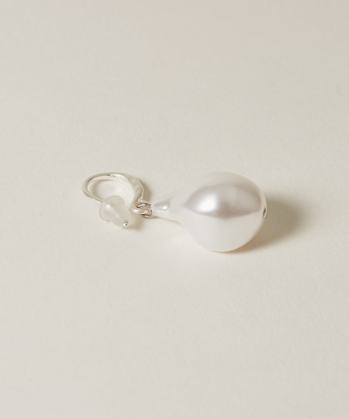 novice（ノーヴィス）の「【novice】Drop Pearl Hook Pierce（ピアス（両耳用）・レディース・シルバー/ゴールド・FREE）」の13枚目の写真