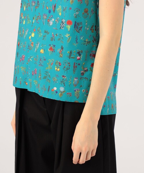 caban（キャバン）の「□コットンブロード ALL STARノースリーブシャツ