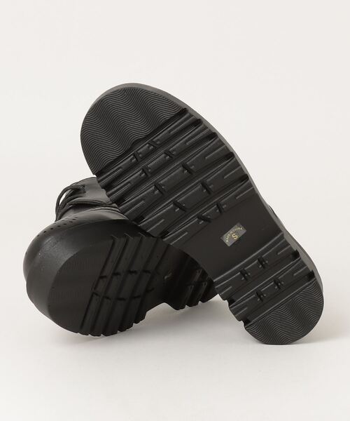 LibertyDoll（リバティードール）の「Liberty doll / 厚底レースアップ トラックソール チロリアン メダリオン (3050)(3051)（ドレスシューズ・レディース・ブラック/ダークブラウン/ブラック×ホワイト/ブラック系その他/ブラック系その他2/ダークブラウン系2/ブラック系2/ベージュ/キャメル・S/M/L/LL/XXL/40/41/42/43/44）」の11枚目の写真