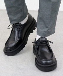 ジョルジオアルマーニ黒 スエード シューズ　ウィングチップ アルマーニコレツィオーニARMANI COLLEZIONI レザーウイング