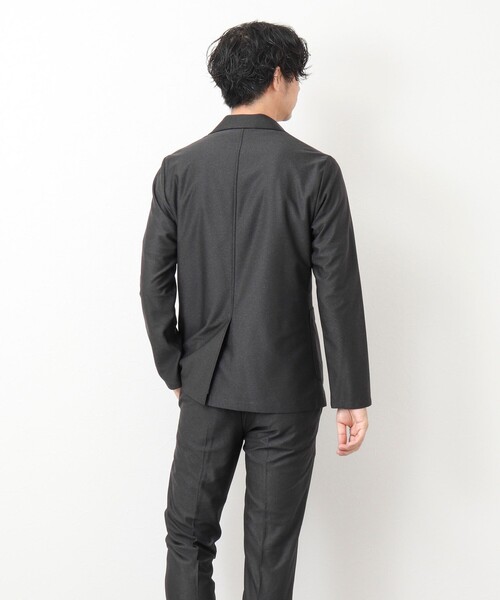 NOLLEY'S goodman(ノーリーズグッドマン)の「《セットアップ対応》TRABEST メランジニット イージージャケット(テーラードジャケット・メンズ・ネイビー/チャコールグレー/ブルー・L/M/XL/S)」の10枚目の写真