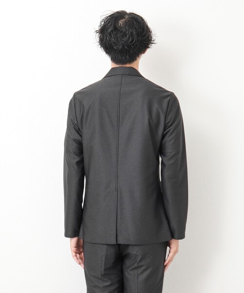 NOLLEY'S goodman(ノーリーズグッドマン)の「《セットアップ対応》TRABEST メランジニット イージージャケット(テーラードジャケット・メンズ・ネイビー/チャコールグレー/ブルー・L/M/XL/S)」の16枚目の写真
