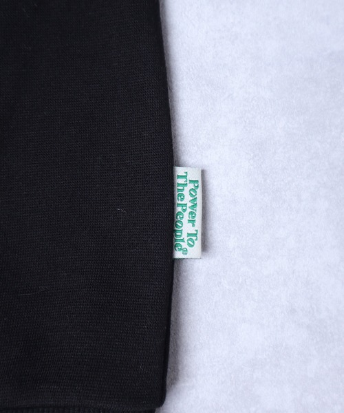 ADPOSION(アドポーション)の「【POWER TO THE PEOPLE】オリジナルグラフィック トラ刺繍スウェットプルオーバー(スウェット・メンズ・クリーム/ホワイト/ブラック・MEDIUM/LARGE/X-LARGE)」の12枚目の写真