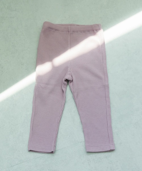 pairmanon（ペアマノン）の「【ベビー】ワッフル アソート レギンス（その他ベビーウェア・キッズ・ダークブルー/ブラック/アイボリー/ミント/その他/グレー系その他/ライトベージュ/ピンク/グリーン系その他2/ラベンダー/モカ/ベージュ系その他/ブルー系その他3/ブラック系その他6/ホワイト系その他・70/80）」の13枚目の写真