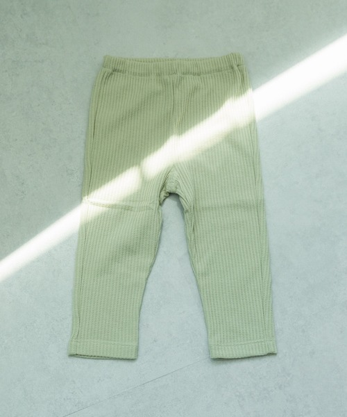 pairmanon（ペアマノン）の「【ベビー】ワッフル アソート レギンス（その他ベビーウェア・キッズ・ダークブルー/ブラック/アイボリー/ミント/その他/グレー系その他/ライトベージュ/ピンク/グリーン系その他2/ラベンダー/モカ/ベージュ系その他/ブルー系その他3/ブラック系その他6/ホワイト系その他・70/80）」の9枚目の写真