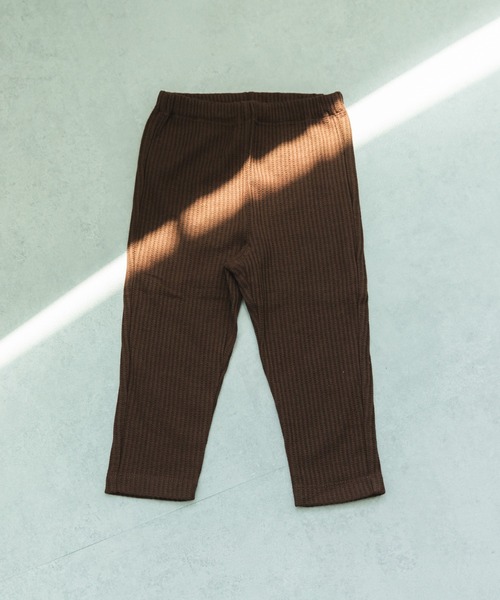 pairmanon（ペアマノン）の「【ベビー】ワッフル アソート レギンス（その他ベビーウェア・キッズ・ダークブルー/ブラック/アイボリー/ミント/その他/グレー系その他/ライトベージュ/ピンク/グリーン系その他2/ラベンダー/モカ/ベージュ系その他/ブルー系その他3/ブラック系その他6/ホワイト系その他・70/80）」の6枚目の写真