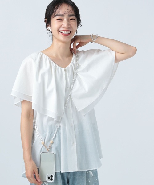 BAYFLOW(ベイフロー)の「BFパールスマホショルダーストラップ(スマホグッズ・レディース・ホワイト・0)」の2枚目の写真