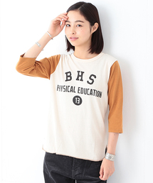 BEAMS BOY | BEAMS BOY / プリント ベースボールT(Tシャツ/カットソー)