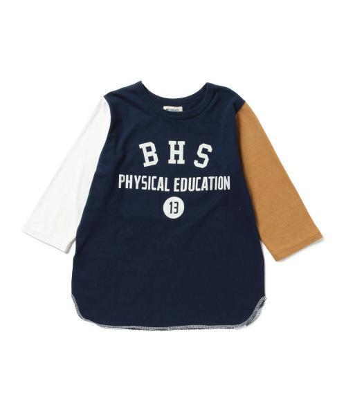 BEAMS BOY(ビームスボーイ)の「BEAMS BOY / プリント ベースボールT(Tシャツ/カットソー・レディース・ライトブラウン/ネイビー/その他1・ONE SIZE)」の16枚目の写真