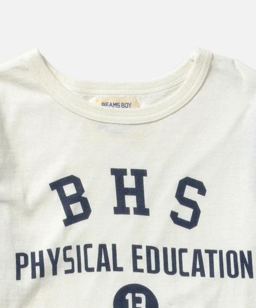 BEAMS BOY(ビームスボーイ)の「BEAMS BOY / プリント ベースボールT(Tシャツ/カットソー・レディース・ライトブラウン/ネイビー/その他1・ONE SIZE)」の10枚目の写真