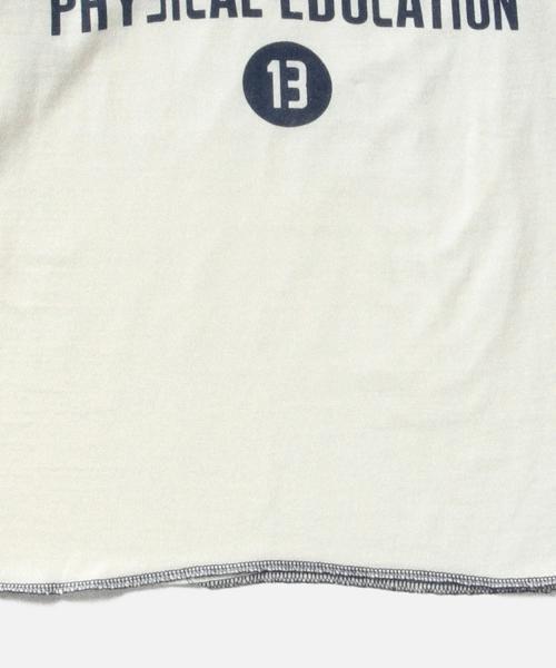 BEAMS BOY(ビームスボーイ)の「BEAMS BOY / プリント ベースボールT(Tシャツ/カットソー・レディース・ライトブラウン/ネイビー/その他1・ONE SIZE)」の12枚目の写真