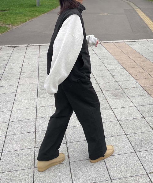 Chillfar（チルファー）の「スタンドナイロンベスト（ベスト・レディース・ブラック/ネイビー/グレイッシュベージュ/グレー・FREE）」の19枚目の写真