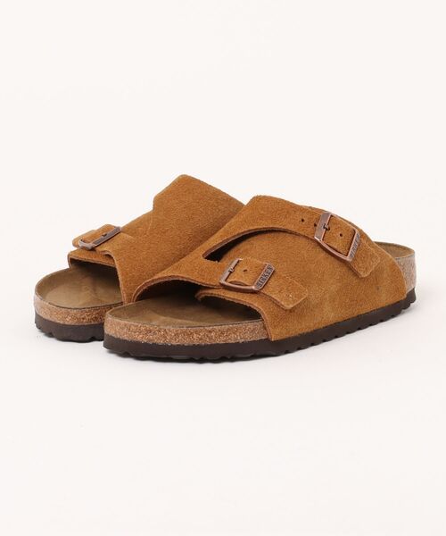 BIRKENSTOCK(ビルケンシュトック)の「ビルケンシュトック 1023891 Zurich LEVE Mink/チューリッヒ スエードミンク(サンダル・レディース・ブラウン・40/39/38/37/36/35/43/42/41)」の1枚目の写真