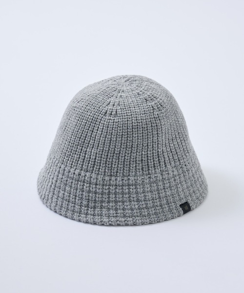 COLONY 2139(コロニートゥーワンスリーナイン)の「ニットバケットハット(ハット・メンズ・ブラック/グレー・FREE)」の4枚目の写真