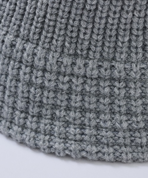 COLONY 2139(コロニートゥーワンスリーナイン)の「ニットバケットハット(ハット・メンズ・ブラック/グレー・FREE)」の6枚目の写真