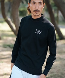 【FILA GOLF:フィラゴルフ】モックネック長袖シャツ  UVカット  ゴルフ