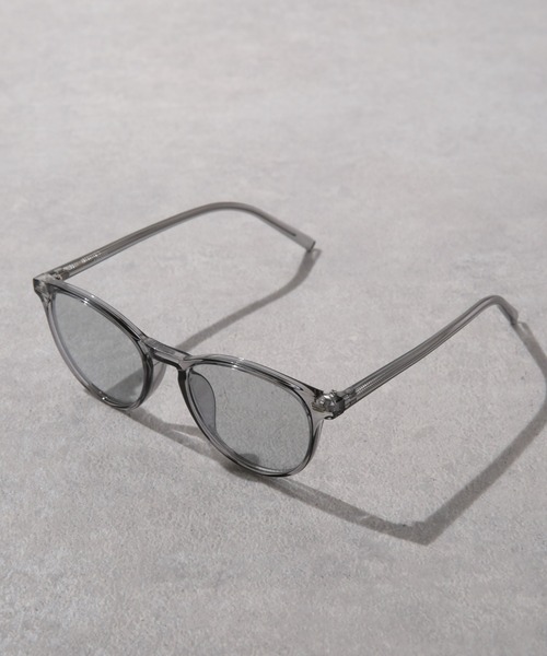 NANO universe（ナノユニバース）の「アイウェア/ボストン型 １ セルフレーム（サングラス・メンズ・グレー/ブラウン・FREE）」の3枚目の写真