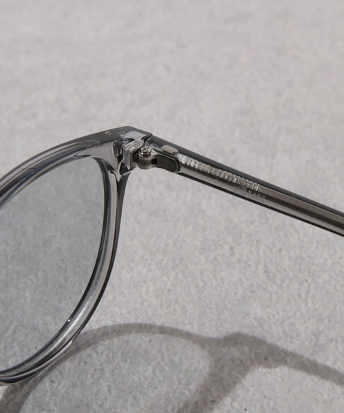 NANO universe（ナノユニバース）の「アイウェア/ボストン型 １ セルフレーム（サングラス・メンズ・グレー/ブラウン・FREE）」の7枚目の写真