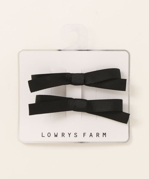 LOWRYS FARM（ローリーズファーム）の「２ＳＥＴクリップ　984007（バレッタ/ヘアクリップ・レディース・ブラウン/グレー/ブラック/ブラウン系その他/その他/その他1・FREE）」の6枚目の写真