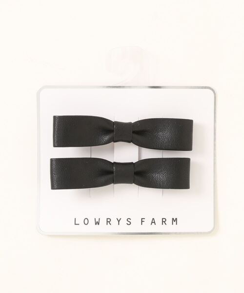 LOWRYS FARM（ローリーズファーム）の「２ＳＥＴクリップ　984007（バレッタ/ヘアクリップ・レディース・ブラウン/グレー/ブラック/ブラウン系その他/その他/その他1・FREE）」の5枚目の写真