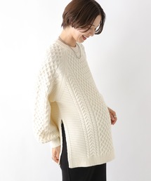 LEPSIM | 【産前・産後対応】マタニティ／5ゲージケーブルクループルオーバー　971644(その他トップス)