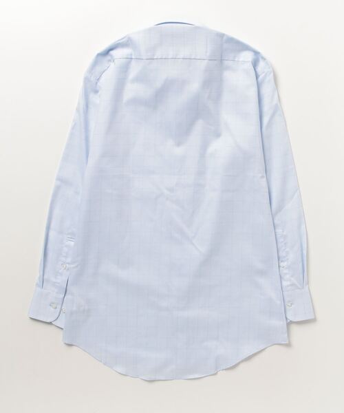 TOKYO SHIRTS(トウキョウシャツ)の「形態安定ノーアイロン ボタンダウン 長袖ビジネスワイシャツ(ビジネスシャツ・メンズ・ブルー・首回り42cm-裄丈86cm/首回り43cm-裄丈82cm/首回り41cm-裄丈86cm/首回り39cm-裄丈84cm/首回り41cm-裄丈82cm/首回り43cm-裄丈86cm/首回り39cm-裄丈80cm/首回り42cm-裄丈82cm/首回り37cm-裄丈80cm/首回り37cm-裄丈84cm)」の6枚目の写真