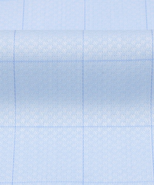 TOKYO SHIRTS(トウキョウシャツ)の「形態安定ノーアイロン ボタンダウン 長袖ビジネスワイシャツ(ビジネスシャツ・メンズ・ブルー・首回り42cm-裄丈86cm/首回り43cm-裄丈82cm/首回り41cm-裄丈86cm/首回り39cm-裄丈84cm/首回り41cm-裄丈82cm/首回り43cm-裄丈86cm/首回り39cm-裄丈80cm/首回り42cm-裄丈82cm/首回り37cm-裄丈80cm/首回り37cm-裄丈84cm)」の4枚目の写真