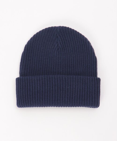 VENCEEXCHANGE（ヴァンスエクスチェンジ）の「Red Cap Girl レッドキャップガール ローゲージニットキャップ（ニットキャップ/ビーニー・メンズ・ブラック/ホワイト/ネイビー/グレー・FREE）」の6枚目の写真