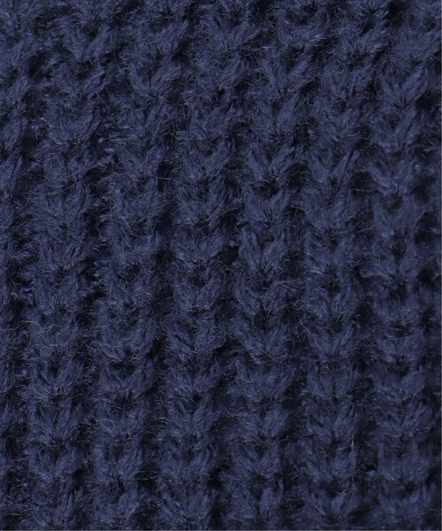 VENCEEXCHANGE（ヴァンスエクスチェンジ）の「Red Cap Girl レッドキャップガール ローゲージニットキャップ（ニットキャップ/ビーニー・メンズ・ブラック/ホワイト/ネイビー/グレー・FREE）」の10枚目の写真