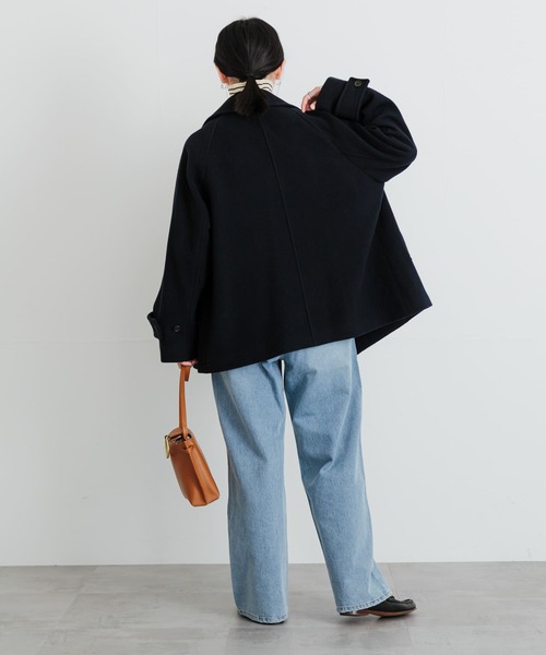 ★新品★ URBAN RESEARCH＊スーパー100メルトンPコート セール】スーパー100メルトンPコート（ピーコート）｜URBAN