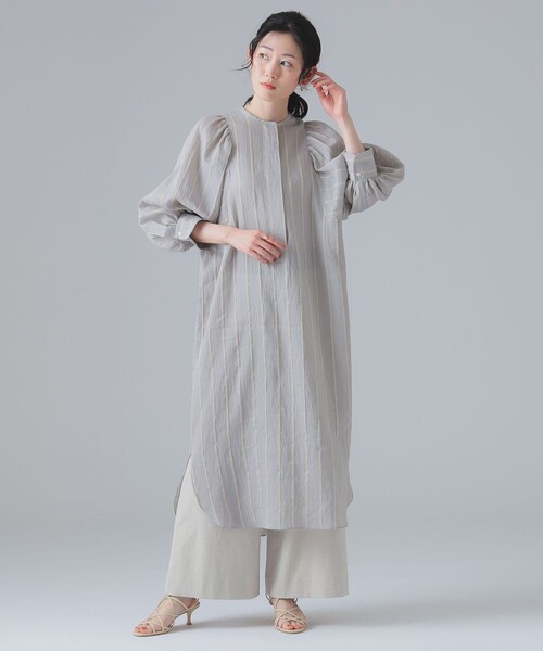 【おすすめ】 EFFE BEAMS（エッフェビームス）の「EFFE BEAMS / ギャザー ワンピース