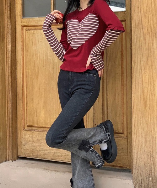 ルネ　デニムライクパンツ ルネ デニムライクパンツ ルネ デニムライクパンツ ルネ デニムライク