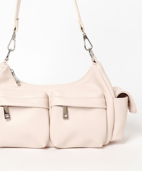 Heather（ヘザー）の「ポケットショルダーBAG  993774（ショルダーバッグ・レディース・アイボリー/ブラック・ONE SIZE）」の11枚目の写真