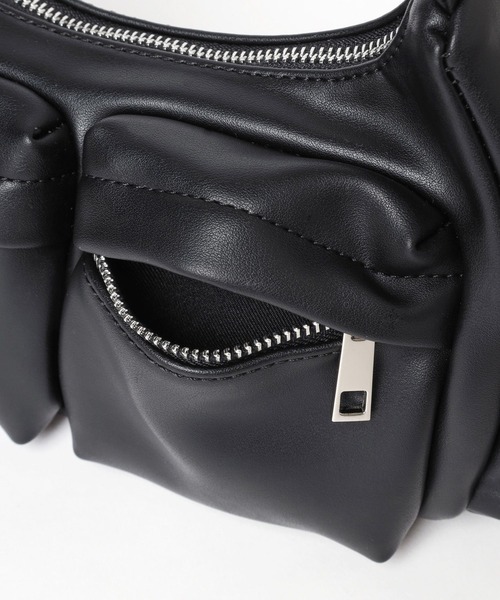 Heather（ヘザー）の「ポケットショルダーBAG  993774（ショルダーバッグ・レディース・アイボリー/ブラック・ONE SIZE）」の21枚目の写真