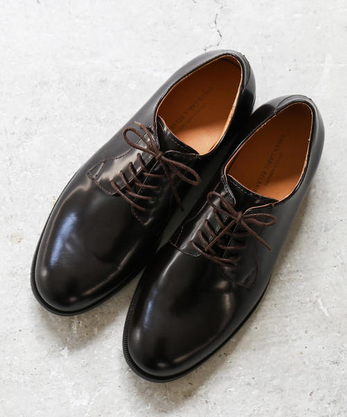green label relaxing（グリーンレーベルリラクシング）の「【WEB限定】 ★★LEATHER 5EYE P-TOE レザー シューズ（その他シューズ・メンズ・ダークブラウン/ブラック・8h/7h/8/9）」の13枚目の写真